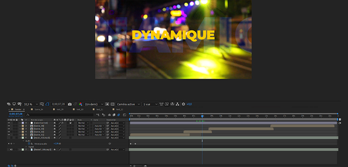 Montage vidéo + film
